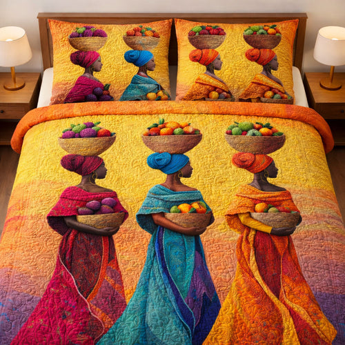 Proud Roots 3-Piece Quilted Bedding Set GFTONT6689