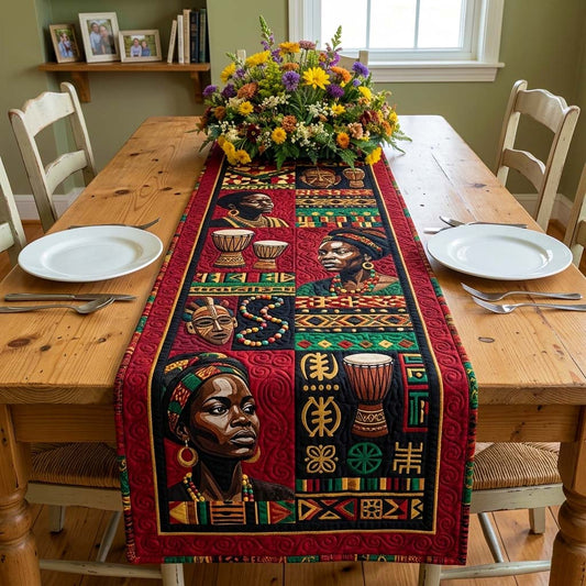 Juneteenth Quilted Table Runner GFTOQM4202