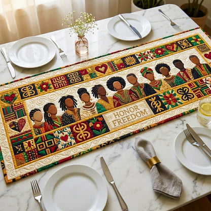Honor Freedom Quilted Table Runner GFTOQM4254