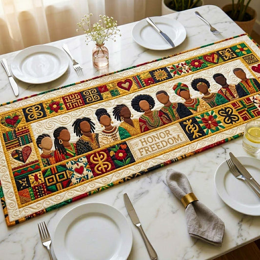 Honor Freedom Quilted Table Runner GFTOQM4254