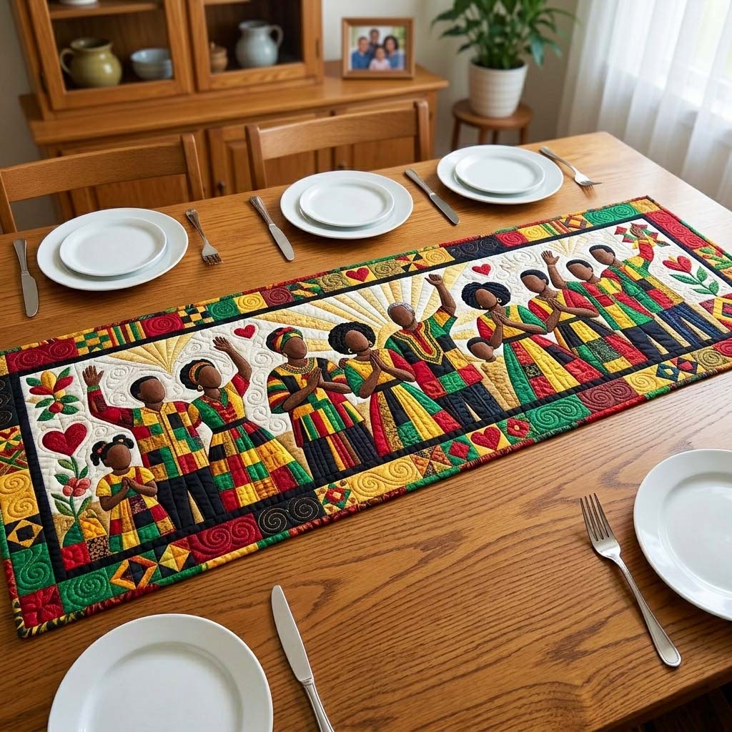 Celebration Unity Quilted Table Runner GFTOQM4257
