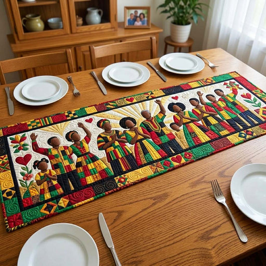 Celebration Unity Quilted Table Runner GFTOQM4257
