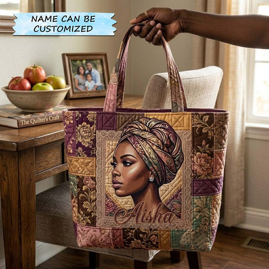 Elegant Queen Quilted Tote Bag QTCUZ GFTOQM4295