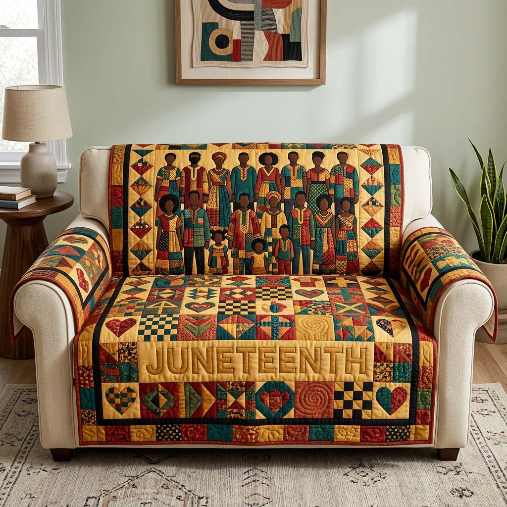 Unity Heritage Quilted Sofa Cover GFTOQM4496