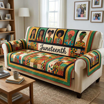 Cultural Pride Quilted Sofa Cover GFTOQM4499