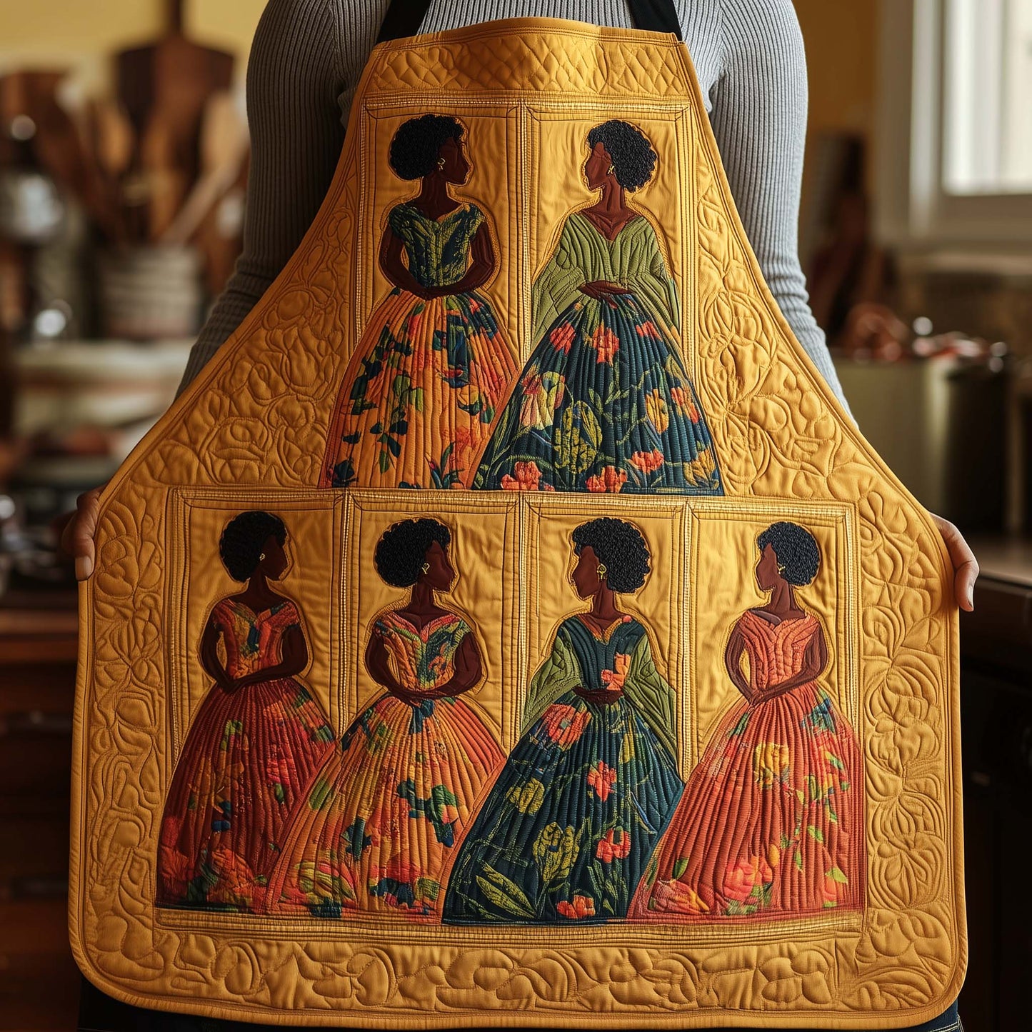 Golden Queens Quilted Apron GFTOTG1552