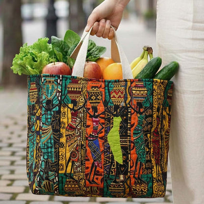 Melanin Queens Quilted Shopping Bag GFTOTG3079