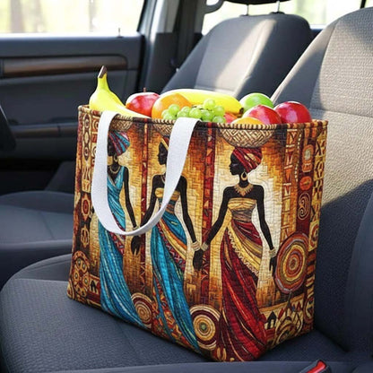 Melanin Queens Quilted Shopping Bag GFTOTG3080