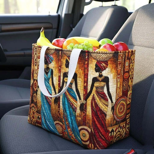 Melanin Queens Quilted Shopping Bag GFTOTG3080
