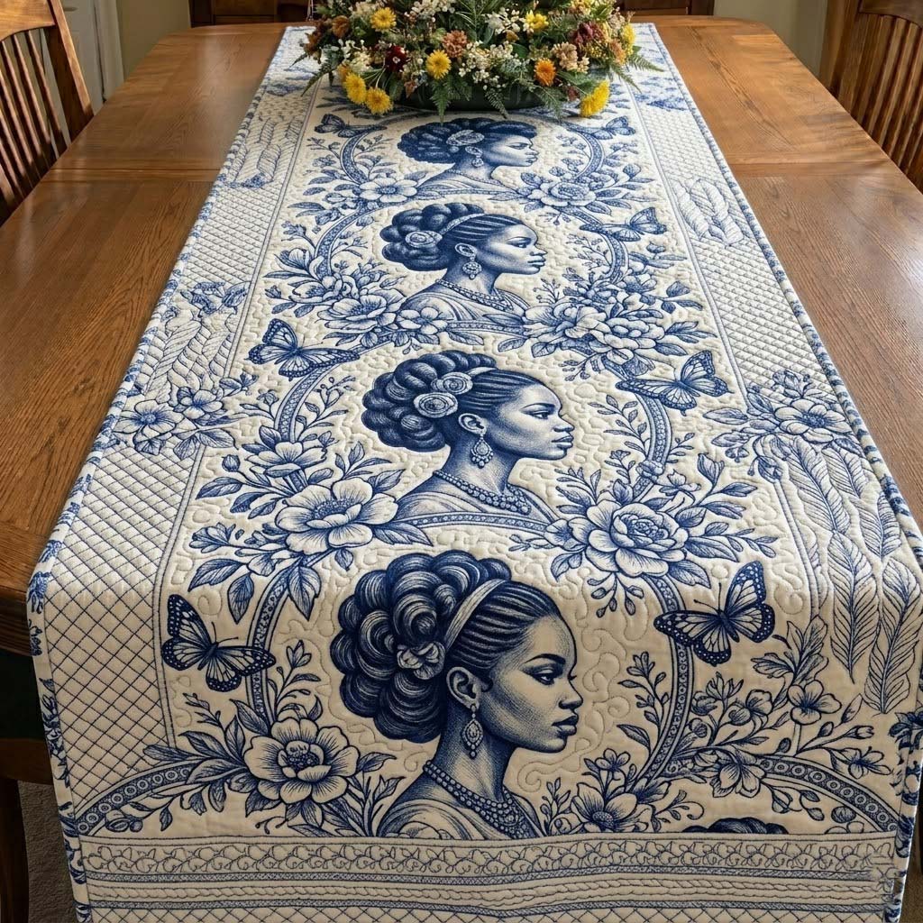 Melanin Queens Quilted Table Runner GFTOTG3947