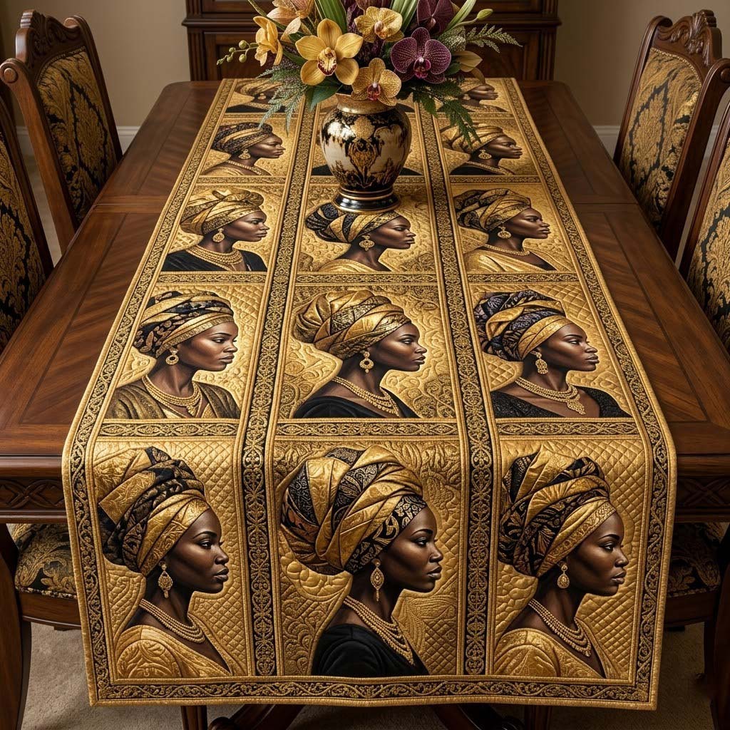Melanin Queens Quilted Table Runner GFTOTG3949