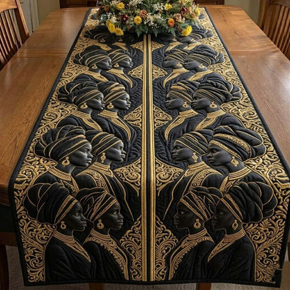 Melanin Queens Quilted Table Runner GFTOTG3950