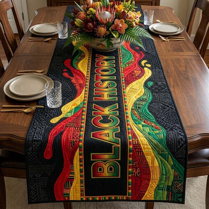 Juneteenth Heritage Quilted Table Runner GFTOTG4045