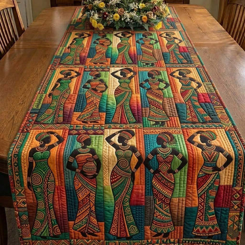 Juneteenth Heritage Quilted Table Runner GFTOTG4048