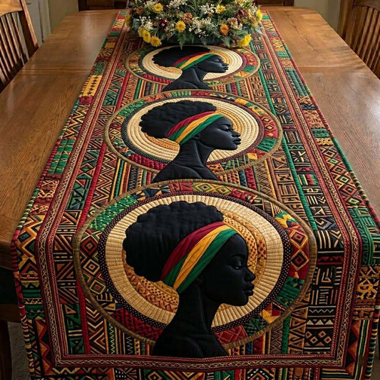 Juneteenth Heritage Quilted Table Runner GFTOTG4049