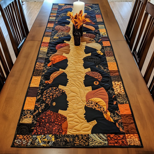 Black Radiance Quilted Table Runner GFTOTL3571