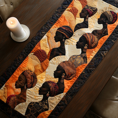 Black Radiance Quilted Table Runner GFTOTL3572