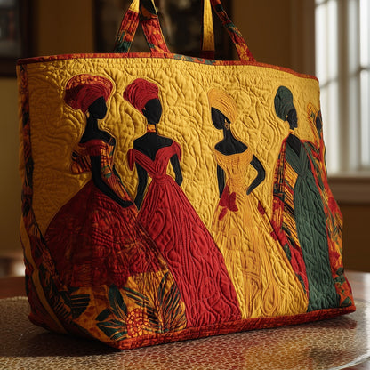 Soulbound Roots Quilted Tote Bag GFTOTL4317