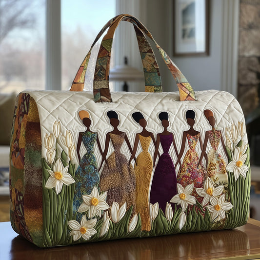 Golden Queens Quilted Duffle Bag GFTOTP10561