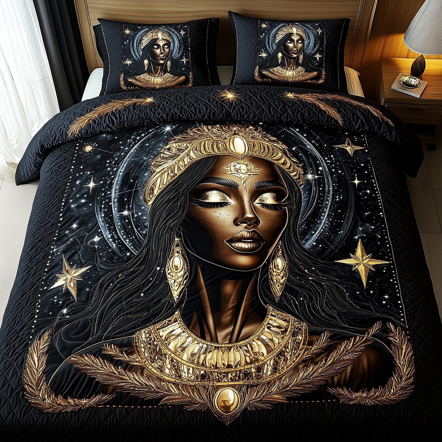 Golden Glow Duvet Cover Set GFTOTP13393