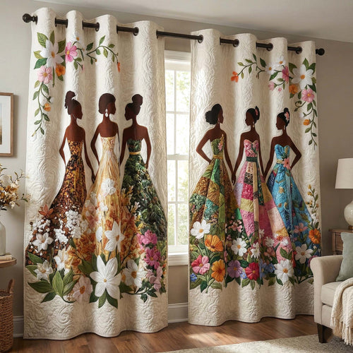 Rich Radiance Quilted Curtains GFTOTP16579