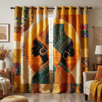Rich Radiance Quilted Curtains GFTOTP16582