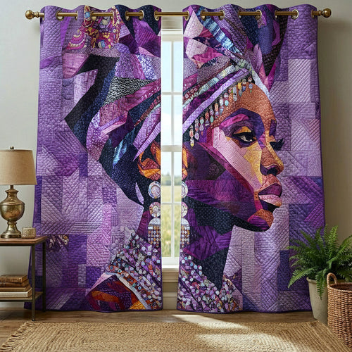 Luminous Roots Quilted Curtains GFTOTP16923