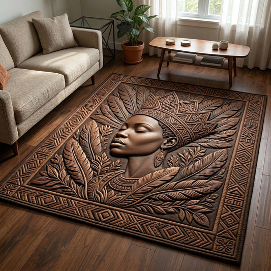 Ebony Queen Area Rug GFTOTP18211