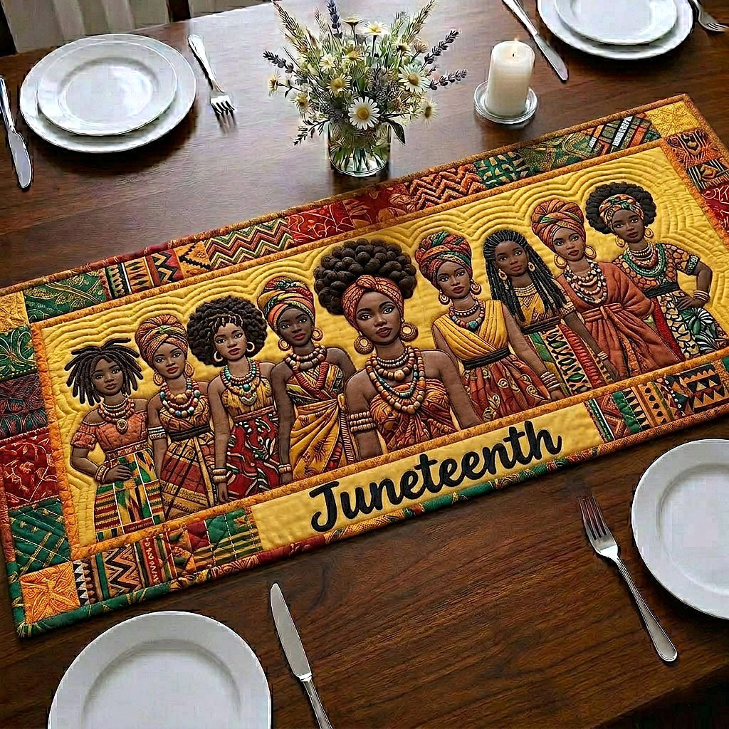 Melanin Legacy Quilted Table Runner GFTOTP18258