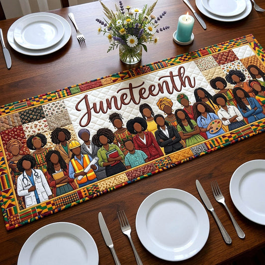 Melanin Legacy Quilted Table Runner GFTOTP18283