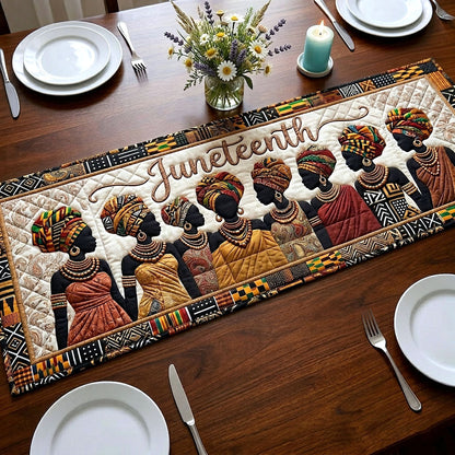 Melanin Legacy Quilted Table Runner GFTOTP18285