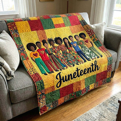 Ebony Glow Quilted Blanket GFTOTP18295