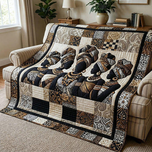 Ebony Glow Quilted Blanket GFTOTP18297