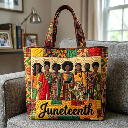 Melanin Legacy Quilted Tote Bag GFTOTP18330