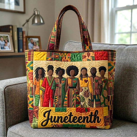 Melanin Legacy Quilted Tote Bag GFTOTP18330