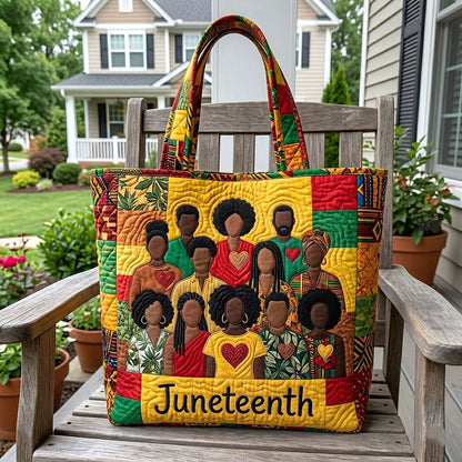 Melanin Legacy Quilted Tote Bag GFTOTP18337