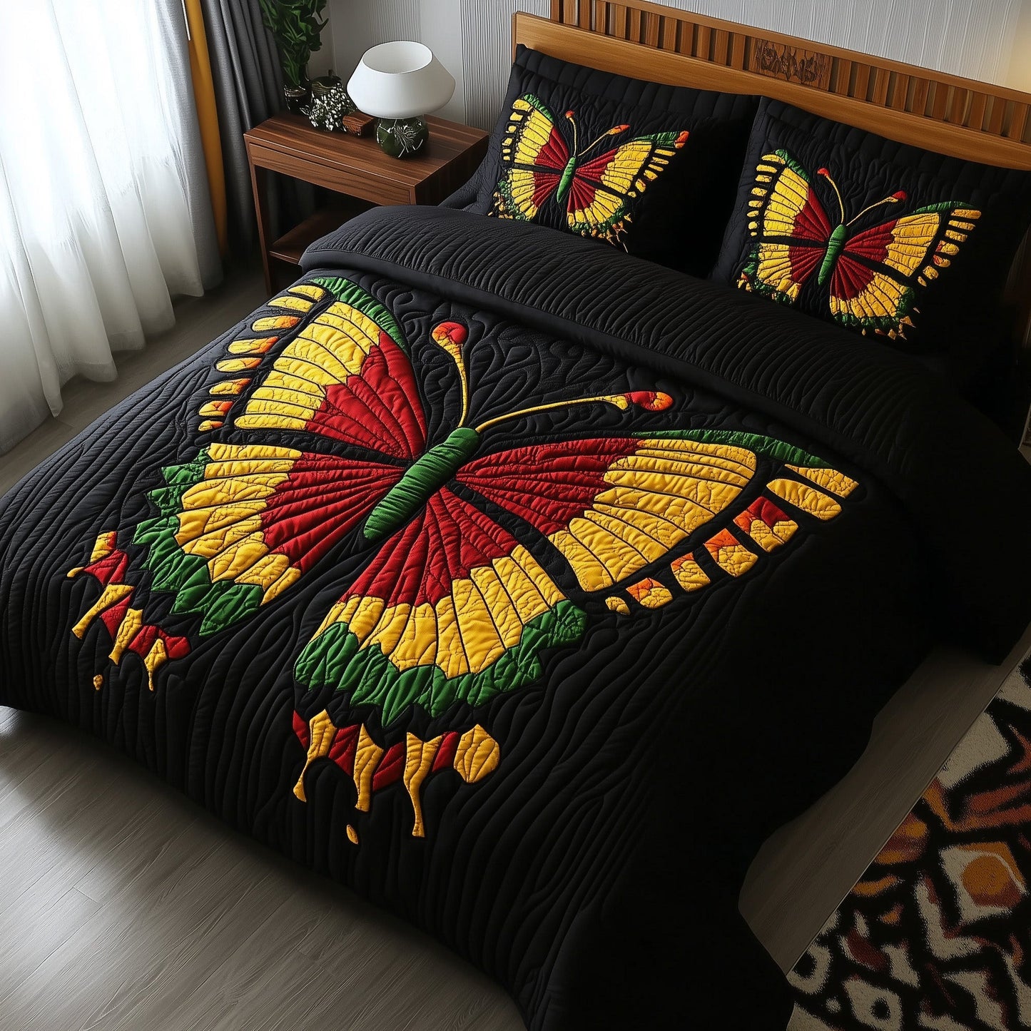 Juneteenth 3-Piece Quilted Bedding Set GFTOTP7225