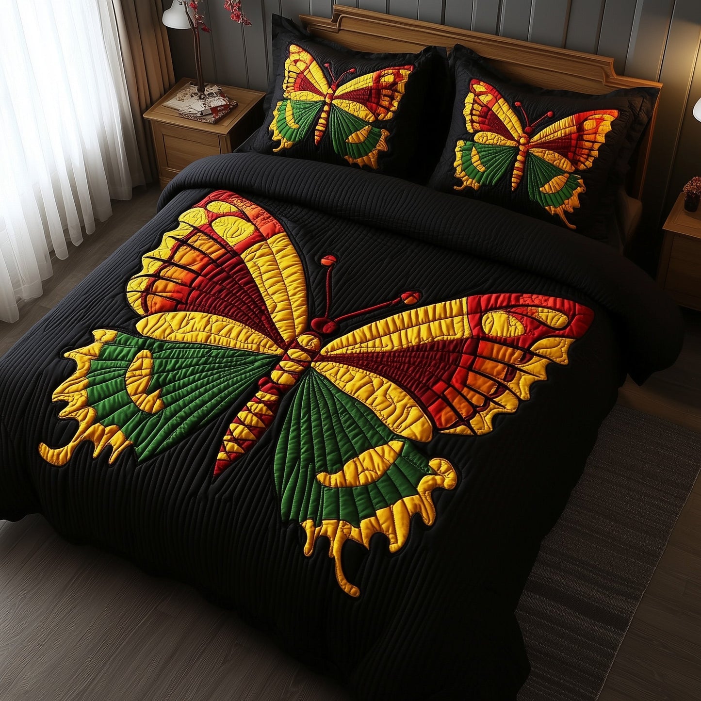 Juneteenth 3-Piece Quilted Bedding Set GFTOTP7226