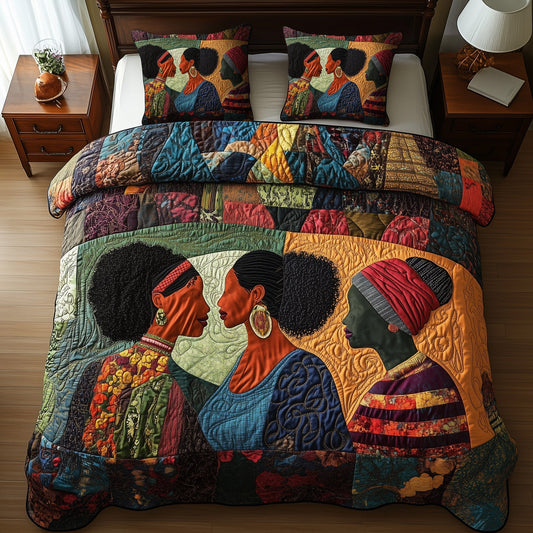Juneteenth 3-Piece Quilted Bedding Set GFTOTP7730