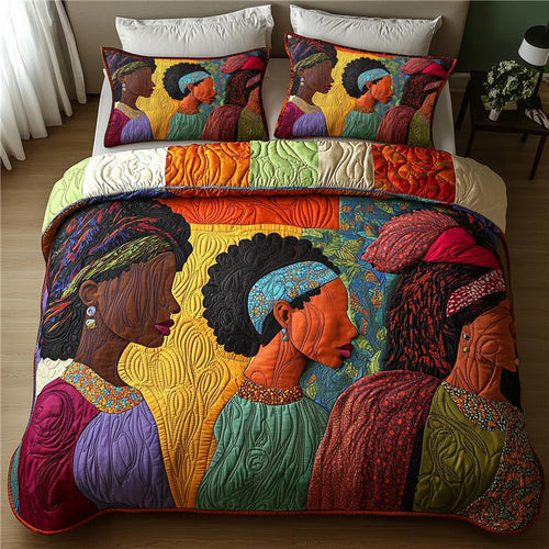 Juneteenth 3-Piece Quilted Bedding Set GFTOTP7735