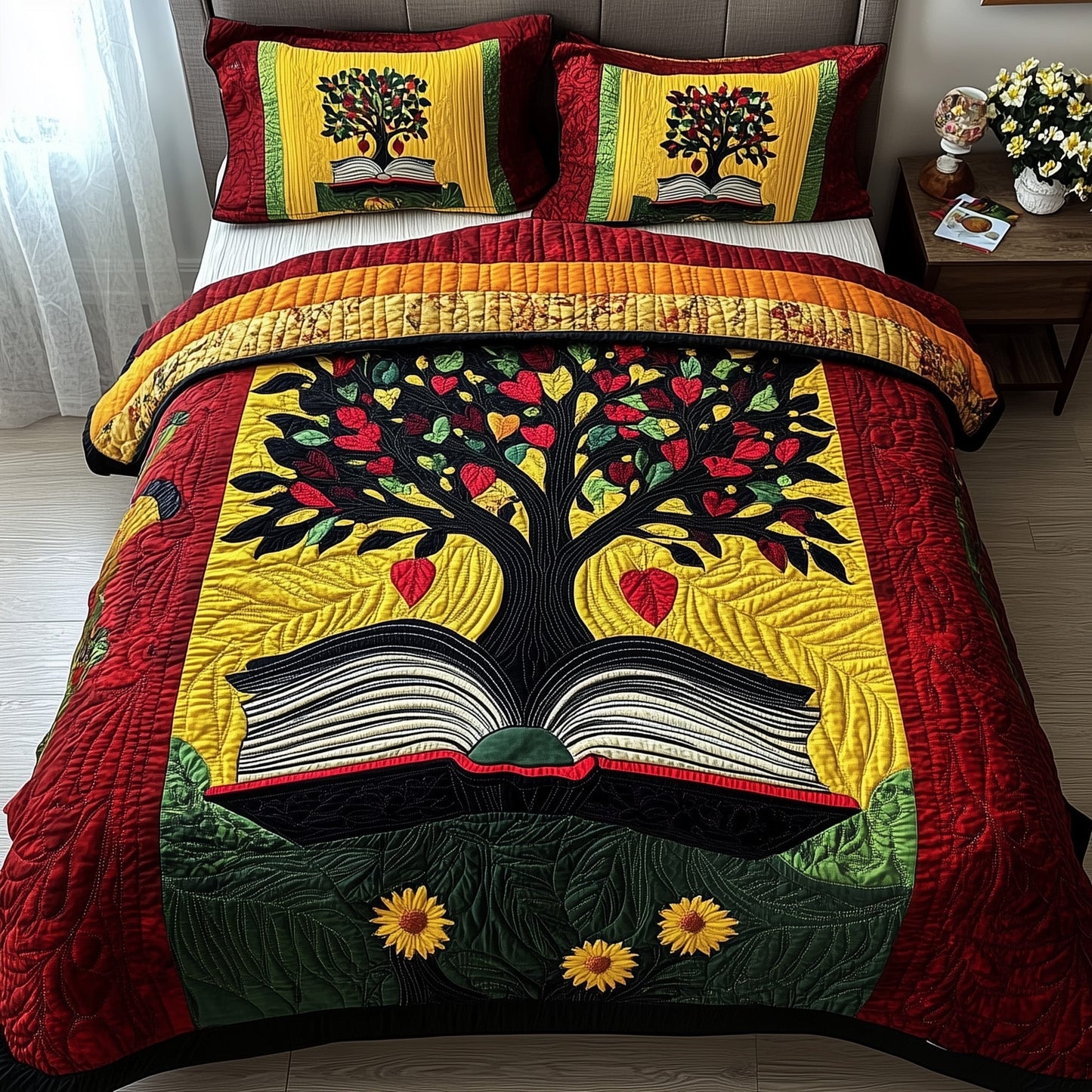 Proud Roots 3-Piece Quilted Bedding Set GFTOTP7763