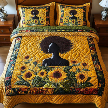 Juneteenth 3-Piece Quilted Bedding Set GFTOTP7929