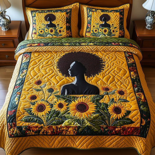 Juneteenth 3-Piece Quilted Bedding Set GFTOTP7929