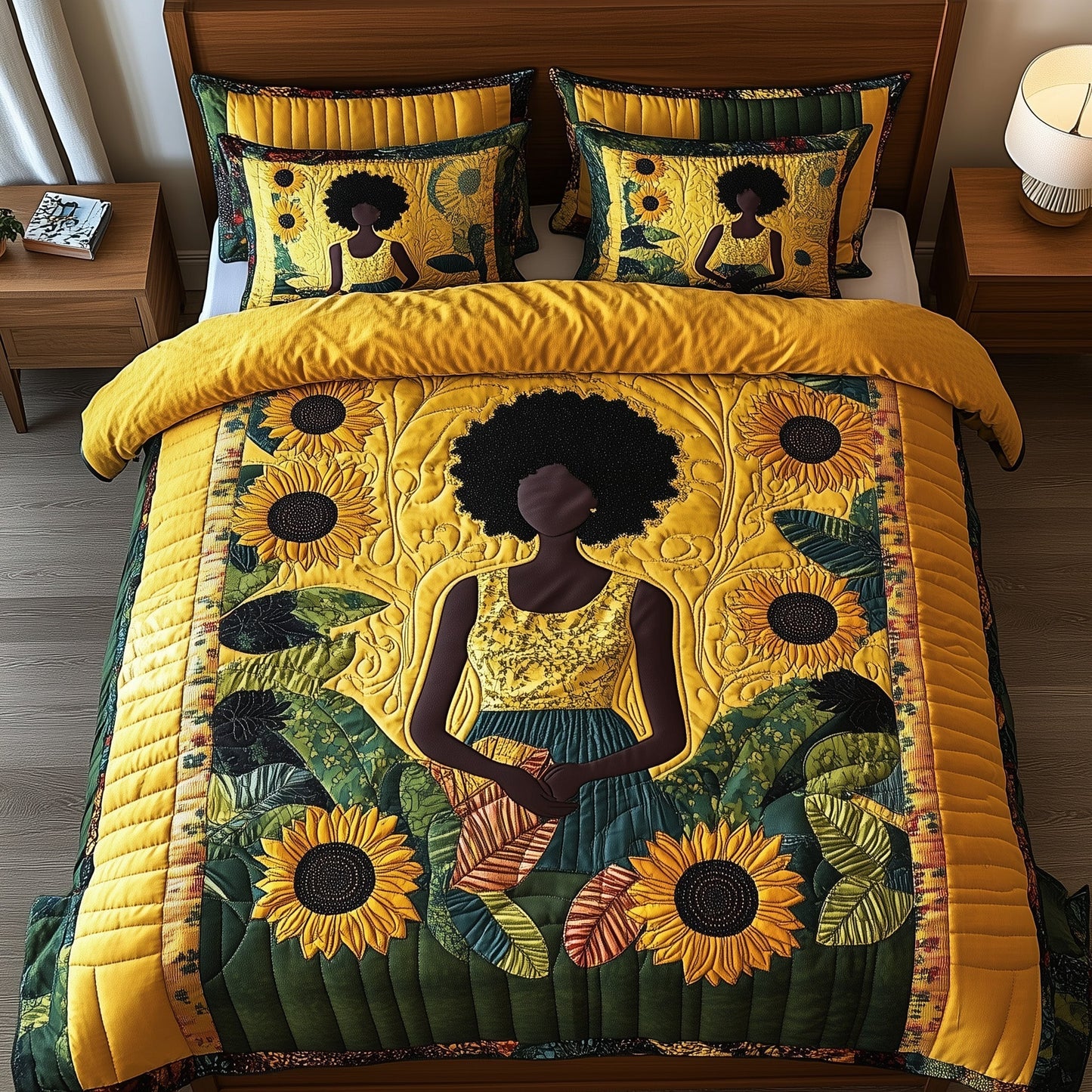Juneteenth 3-Piece Quilted Bedding Set GFTOTP7930