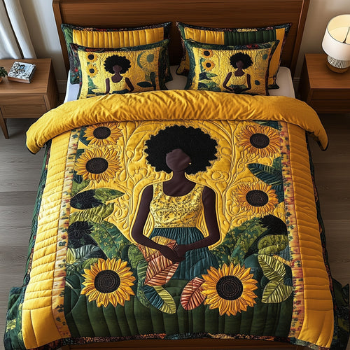 Juneteenth 3-Piece Quilted Bedding Set GFTOTP7930