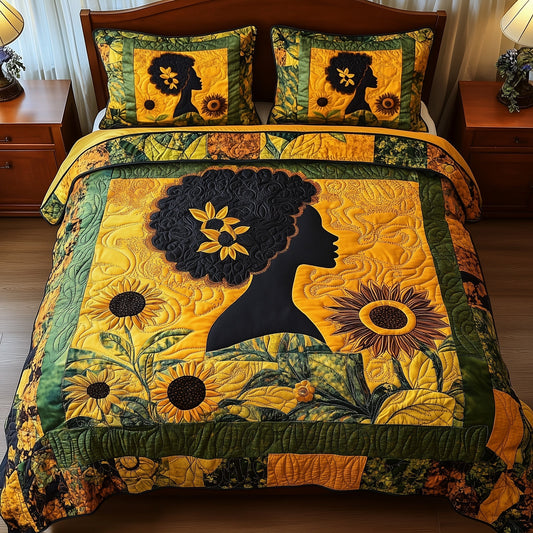Juneteenth 3-Piece Quilted Bedding Set GFTOTP7931