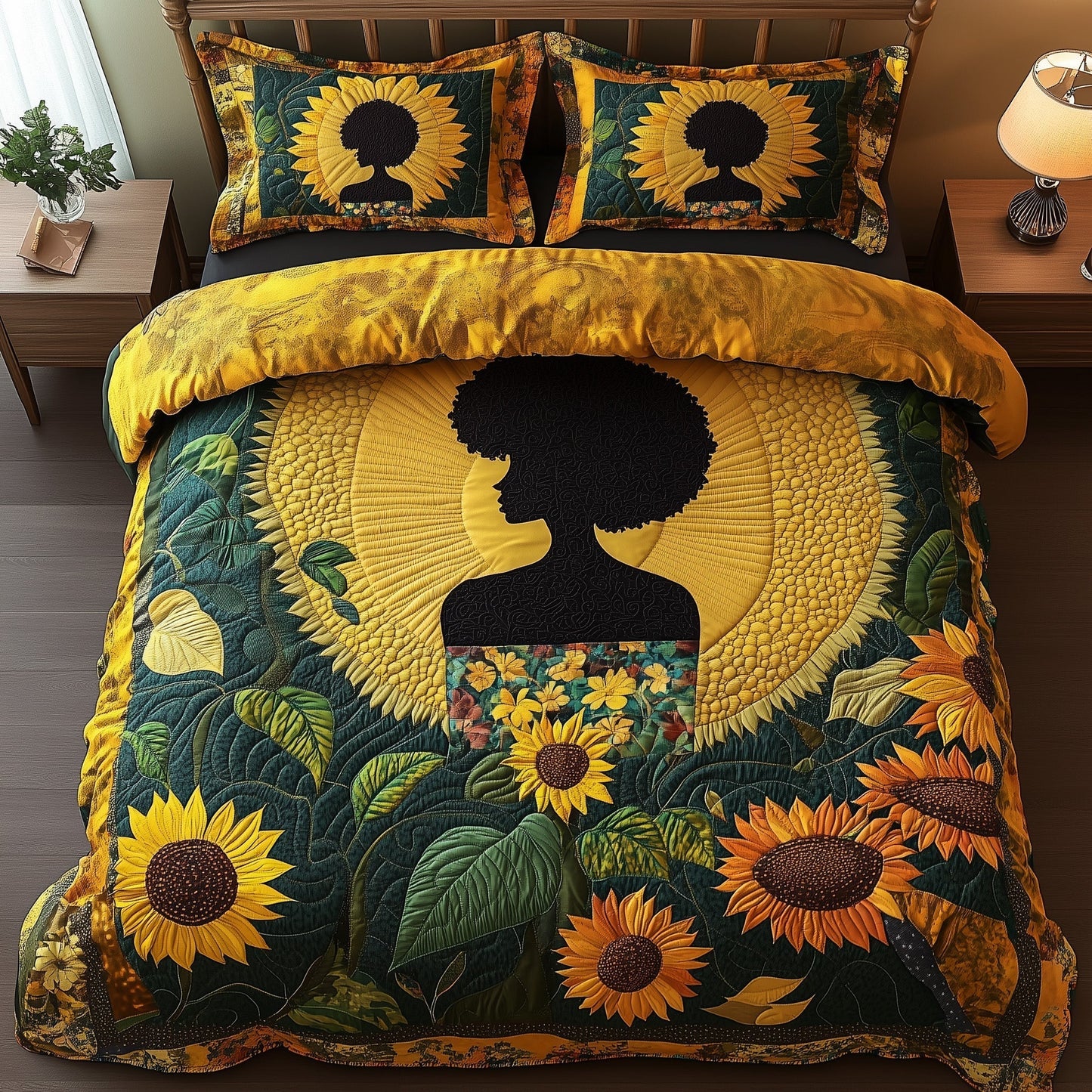 Juneteenth 3-Piece Quilted Bedding Set GFTOTP7933