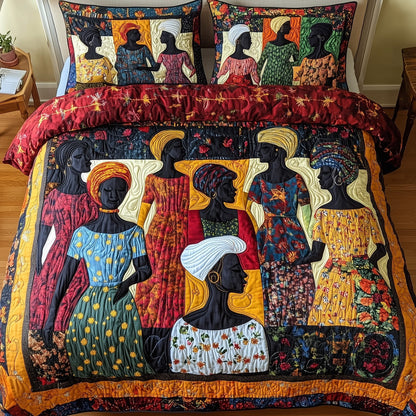 Juneteenth 3-Piece Quilted Bedding Set GFTOTP7935