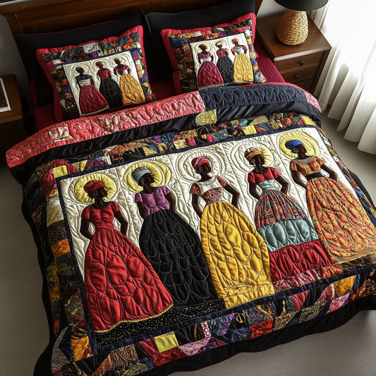 Juneteenth 3-Piece Quilted Bedding Set GFTOTP7940