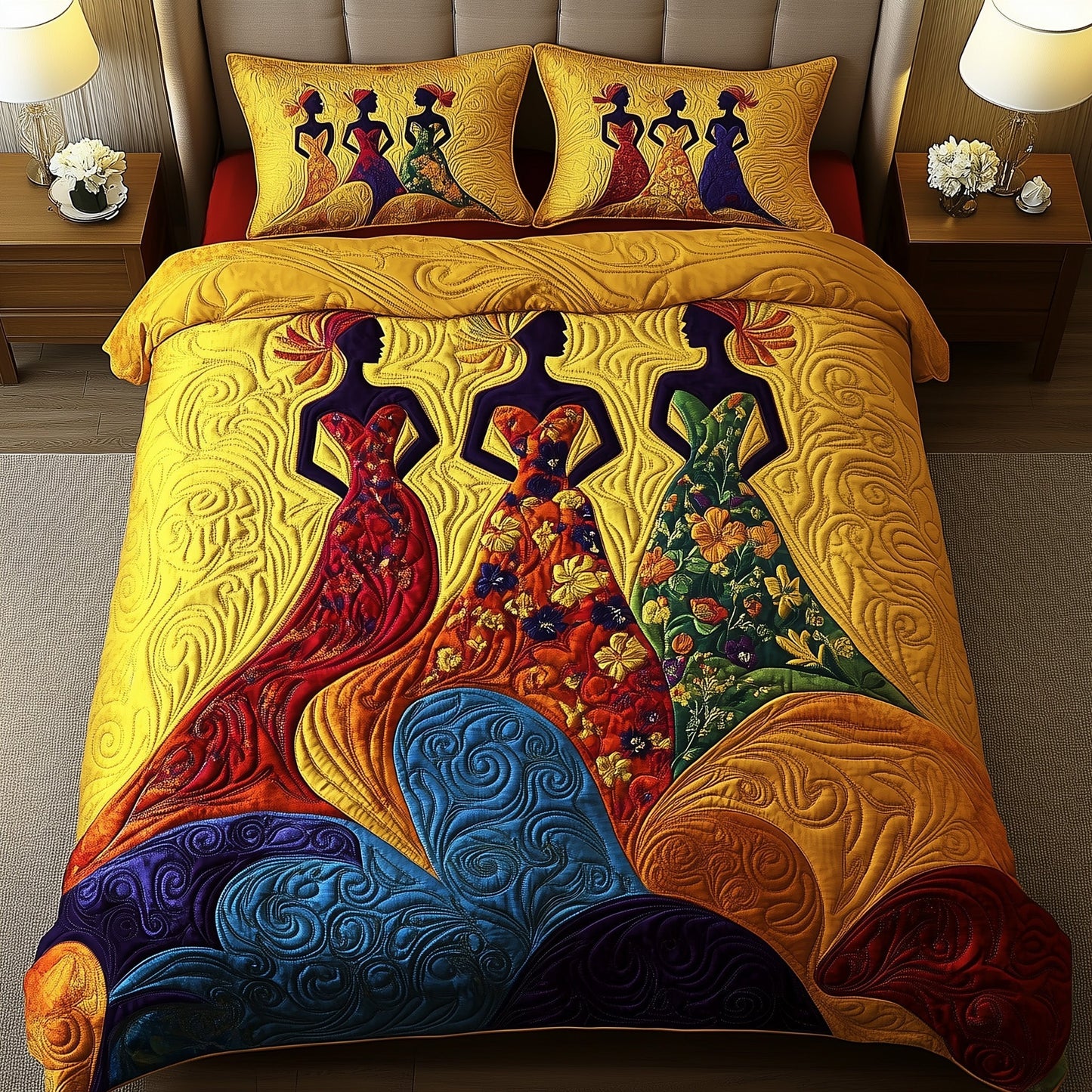 Heritage Flow Duvet Cover Set GFTOYC1004